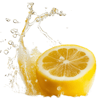 Fresh lemon cut in half with juice splashing on a clean transparent background during bright daylight, Fresh grape juice splash on transparent background png