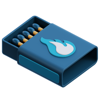 Match box 3D object Illustration png