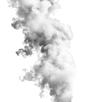 transparent smoke softly swirling against a plain transparent background, creating an ethereal atmosphere in a serene setting, transparent background of transparent smoke background png