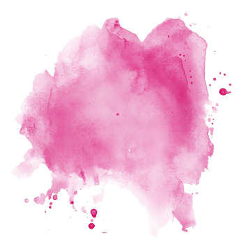 Beautiful pink watercolor stain on a transparent background, perfect for art projects and creative designs, Pink Watercolor Stain on transparent background png