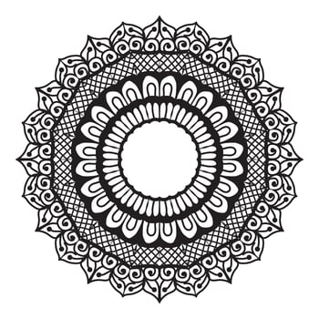 A unique mandala art vector