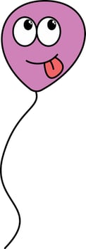 playful balloon April Fool Illustration vector