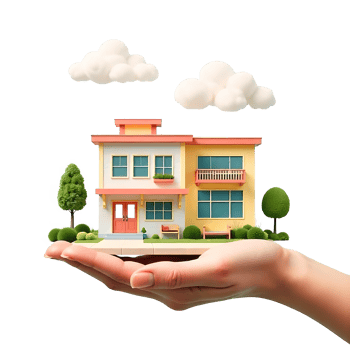 Holding Education with Care Playschool in Hand transparent png