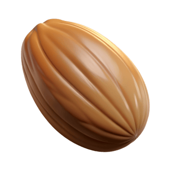 magnificent vintage Single almond high resolution png