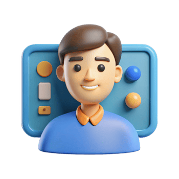 elegant abstract Facial recognition software interface detailed png