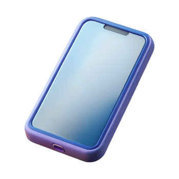 elegant artistic Mobile phone, touchscreen, genuine png