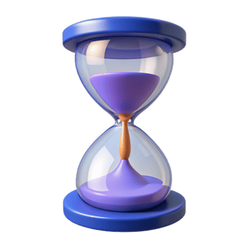 stunning artistic Hourglass, professional png