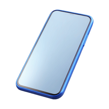 magnificent minimalist Smartphone mockup with blank screen premium png