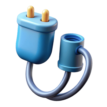 dramatic classic Electric car charging cable premium png