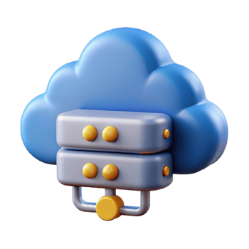 magnificent modern Cloud computing server icon, original png