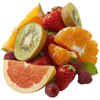 Fresh and Colorful Assortment of Juicy Fruits for Healthy Living and Delicious Snacks png