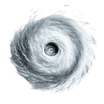Dark Funnel Cloud Tornado Transparent Background png