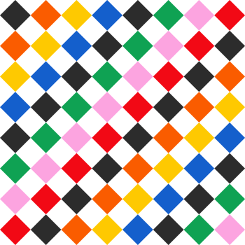 Colorful geometrical seamless pattern with multicolored squares png