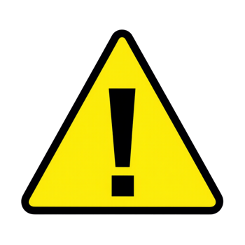 Yellow warning triangle. png
