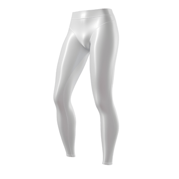 White Leggings Clothing Mockup With Transparent Background png