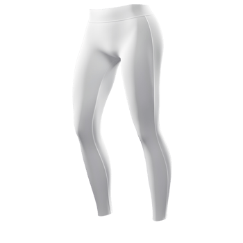 White Leggings Side View Clothing Mockup With Transparent Background png