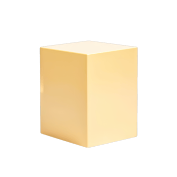 Isolated butter cube photography for food blog and cooking concept art png