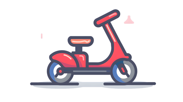 A sleek electric scooter design perfect for urban mobility and ecofriendly transportation sol png