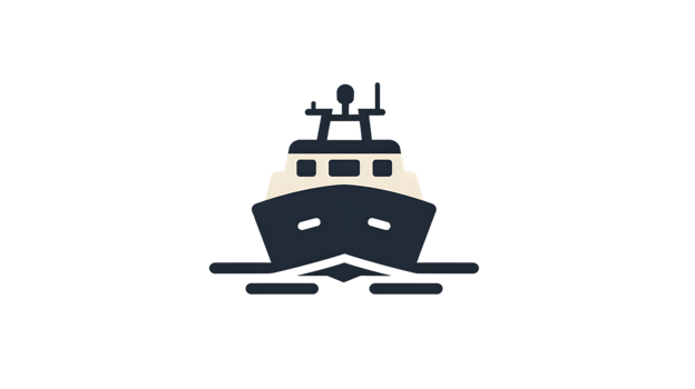 A sleek vessel navigating the waters ideal for maritime themes and nautical designs png