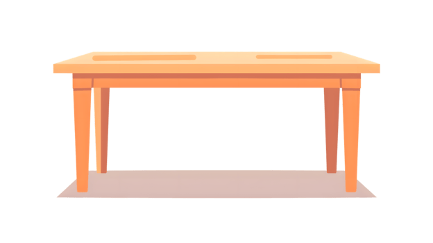 Simple Wooden Table Design for Home and Office Use png