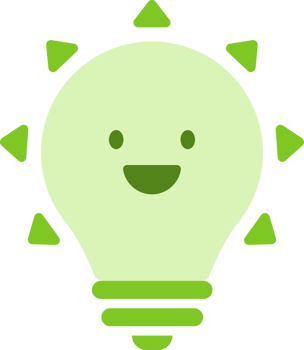 Green Light Bulbs cartoon character png