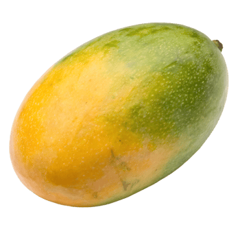 Ripe mango fruit isolated png