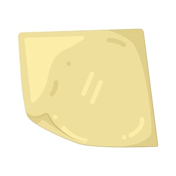 illustration of sticky notes vector