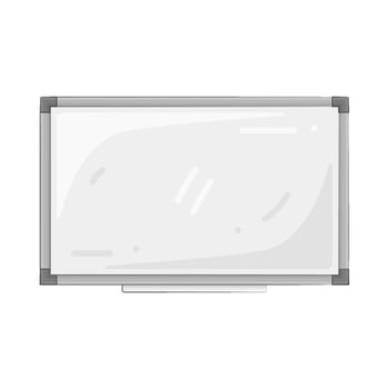 Illustration of office whiteboard vector