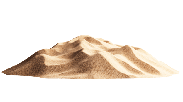 Sand dune, natural, desert, isolated, textured, pattern, background, cut out transparent png