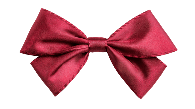 Elegant red bow tie accessory, formal apparel, cut out transparent png