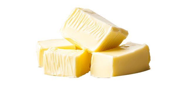 Butter cubes, close-up, yellow, delicious ingredient, cooking, cut out transparent png
