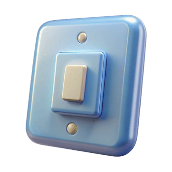 stunning creative Light switch plate, professional png