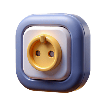 beautiful contemporary Electrical outlet, original png