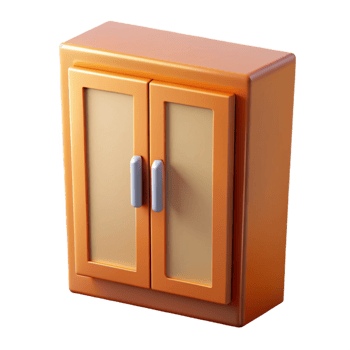 dramatic classic Kitchen cabinet door, detailed png