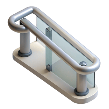 wonderful abstract Staircase handrail bracket, exclusive png
