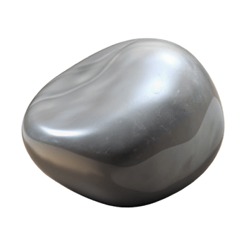 impressive creative Smooth grey river stone authentic png