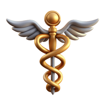 wonderful contemporary Caduceus, Hermes' staff, Greek mythology, exclusive png