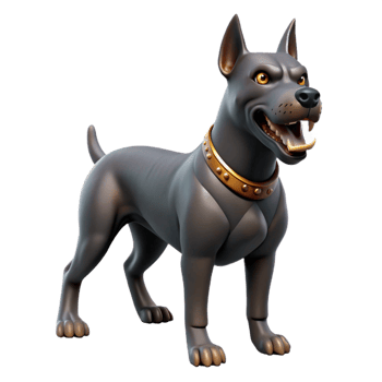 beautiful traditional Cerberus, Hades' Hound, Greek mythology, 4K png