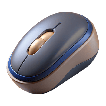 stunning artistic Wireless mouse with ergonomic design authentic png