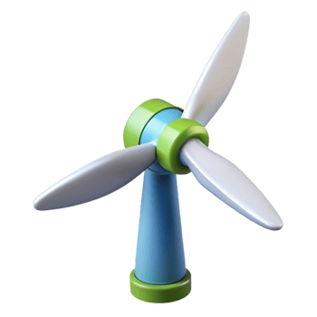 beautiful classic Wind turbine blade exclusive png