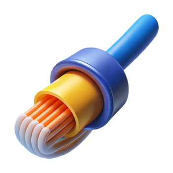 stunning contemporary Fiber optic cable premium png