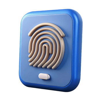 extraordinary creative Biometric fingerprint scanner original png