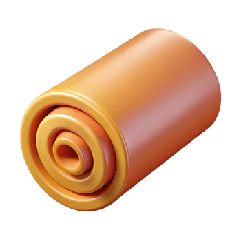 dramatic vintage Roll of insulation original png