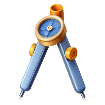 wonderful rustic Drafting compass high resolution png
