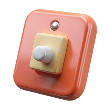 dramatic abstract Light switch original png