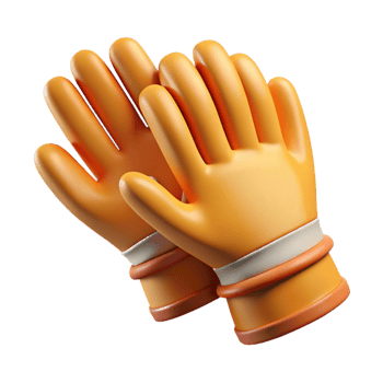 stunning modern Work gloves high quality png