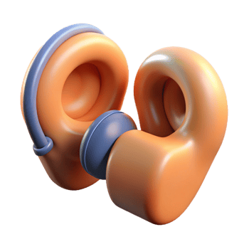 stunning contemporary Ear plugs detailed png