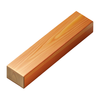 serene contemporary Single wooden beam authentic png
