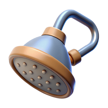 elegant abstract Shower head high resolution png