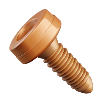 impressive rustic Screw, wood screw, construction material, high quality png